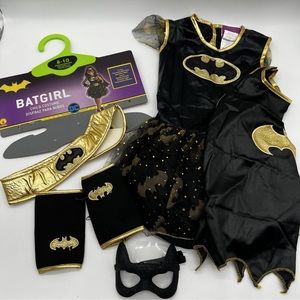 Rubie’s Costumes DC Collection Bat Girl Halloween Costume Set Girls Size 8-10